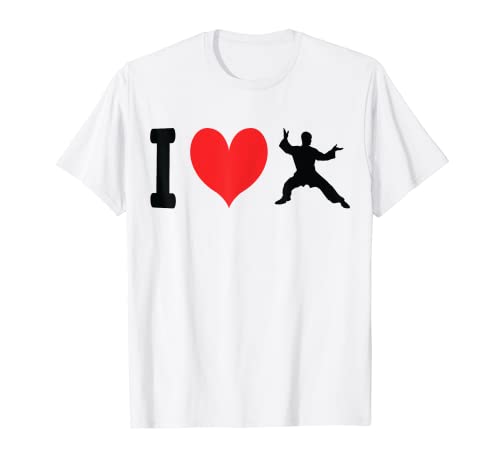 i heart Aikido Arte Marcial Japonés Camiseta