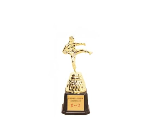 Trofeo personalizado de artes marciales Taekwondo (21 cm)