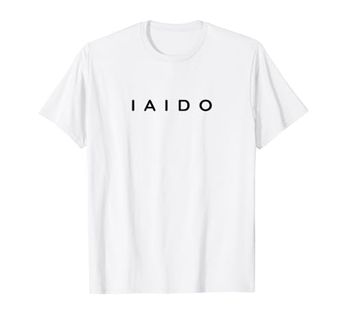 Iaido - Fuente clásica para principiantes, diseño de arte marcial japonés Camiseta