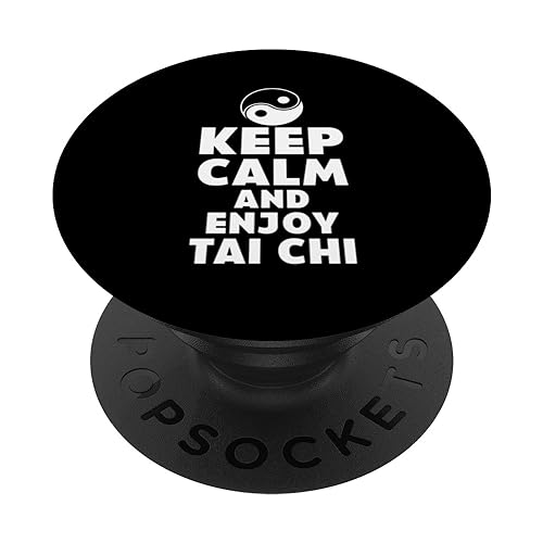 Retro Tai Chi Artes Marciales Combate Taiji Chuan Chuan Chino PopSockets PopGrip Intercambiable