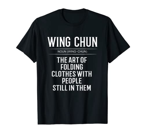 Wing Chun Definition Arte Marcial Para Hombres Camiseta