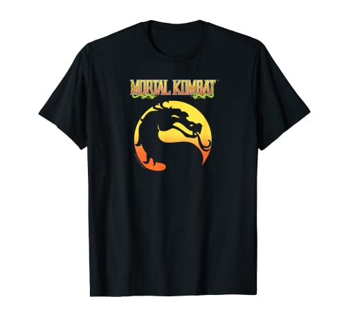 Mortal Kombat Klassic Logo Camiseta