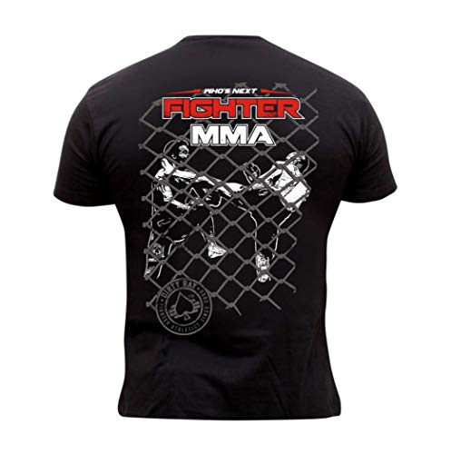 Dirty Ray Artes Marciales MMA Fighter Camiseta Hombre K62 (M)