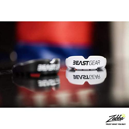 Beast Gear - Protector Bucal Boxeo/Protector de Encía 'Beast Guard' - para Boxeo, MMA, Rugby, Muay Thai, Hockey, Judo, Karate, Artes Marciales y Todos los Deportes de Contacto