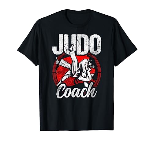 Judo Coach Judoka Cazas Artes Marciales Hobby Camiseta