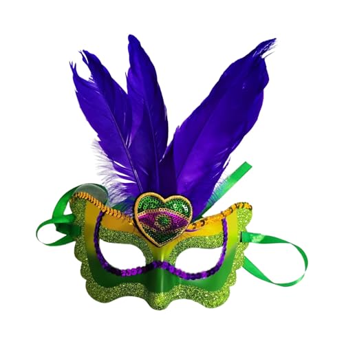 Mascarada para mujer, Halloween, carnaval, Mardi, bailes de graduación, disfraces, accesorios de fiesta, tienda online – Moda (azul, talla única)