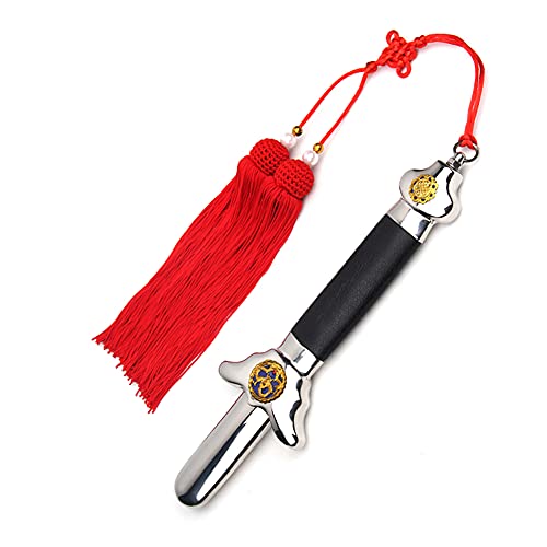 Jonoisax Espada De Taichi China Extensible con Bolso De Espada Roja De Lujo Gratis Y Bolsa De Cuero De PU,94cm